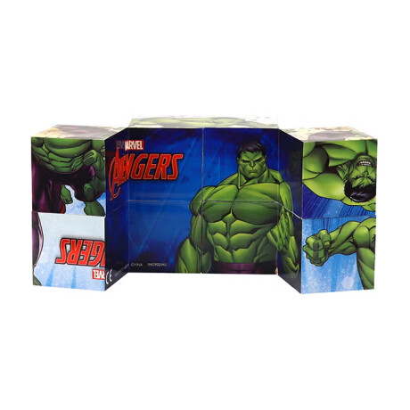 Puzzle Cubo Licencia Los Vengadores Hulk