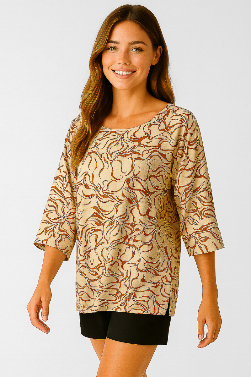 Blusa Phorine - Estampado 1 