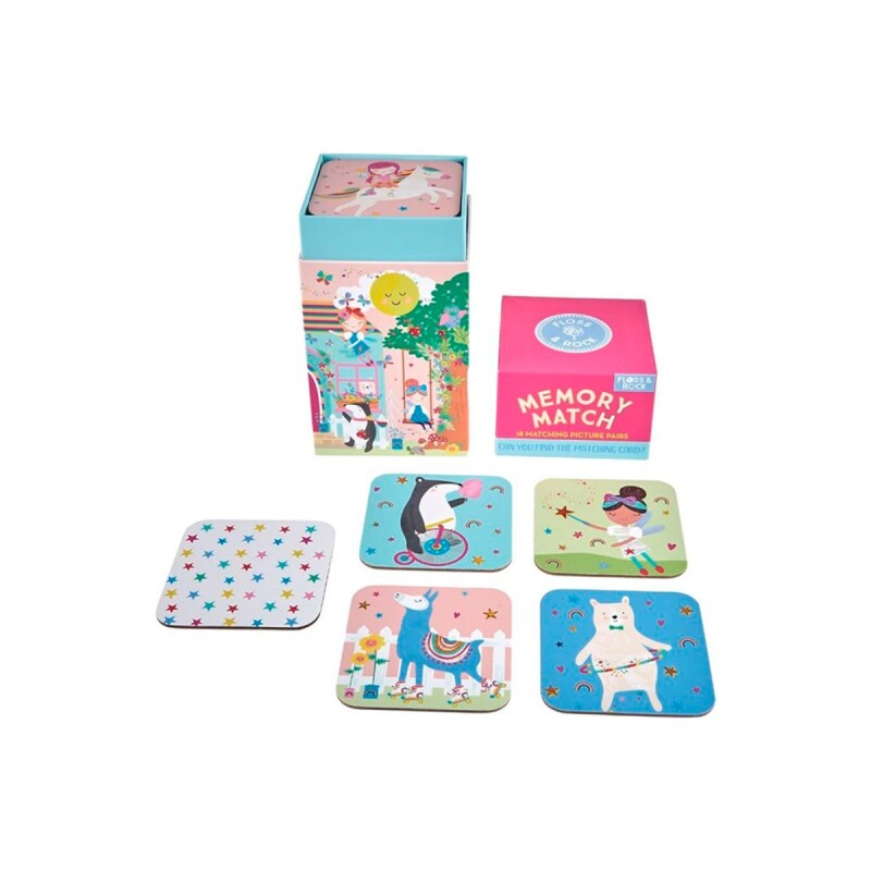 Juego de memoria 36 cartas Unicornios