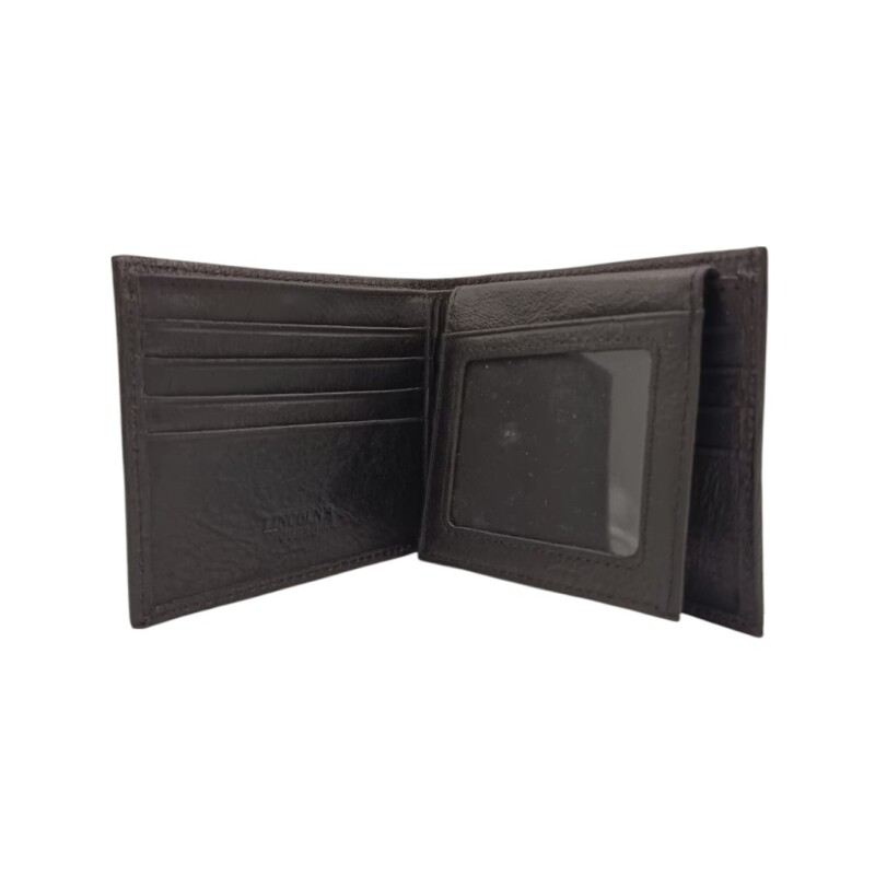 BILLETERA DE HOMBRE LINCOLNS 31 negrouniforme