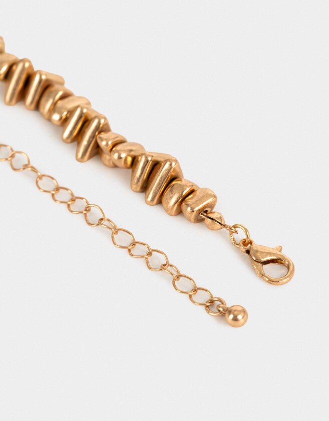 Collares Cortos Corazón Collares Cortos Con Corazón - Dorado
