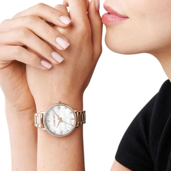 Reloj MICHAEL KORS PYPER Acero Oro Rosa Esfera 38mm 0