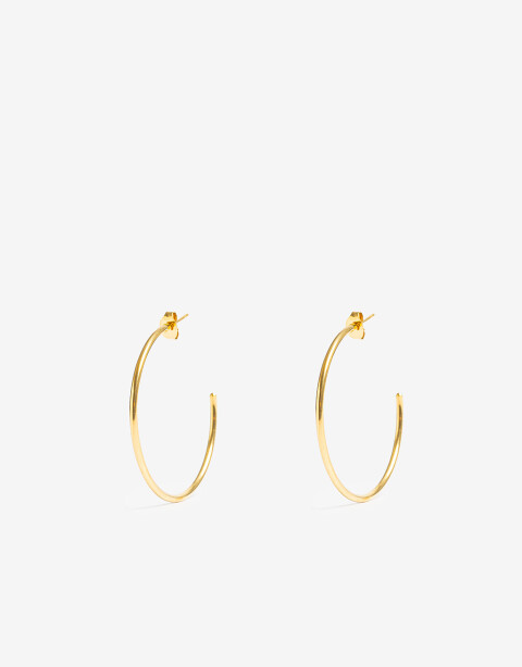 Aros Argollas Metal Argollas De Acero - Dorado