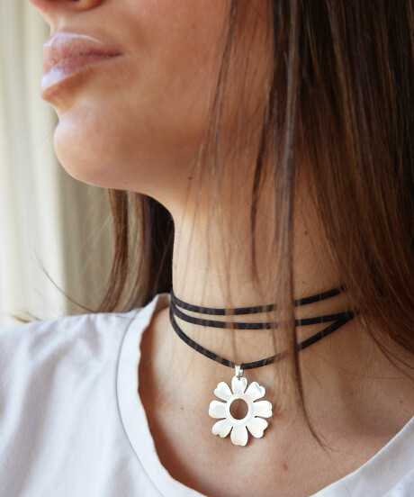 COLLAR MAXI FLOWER COLLAR MAXI FLOWER