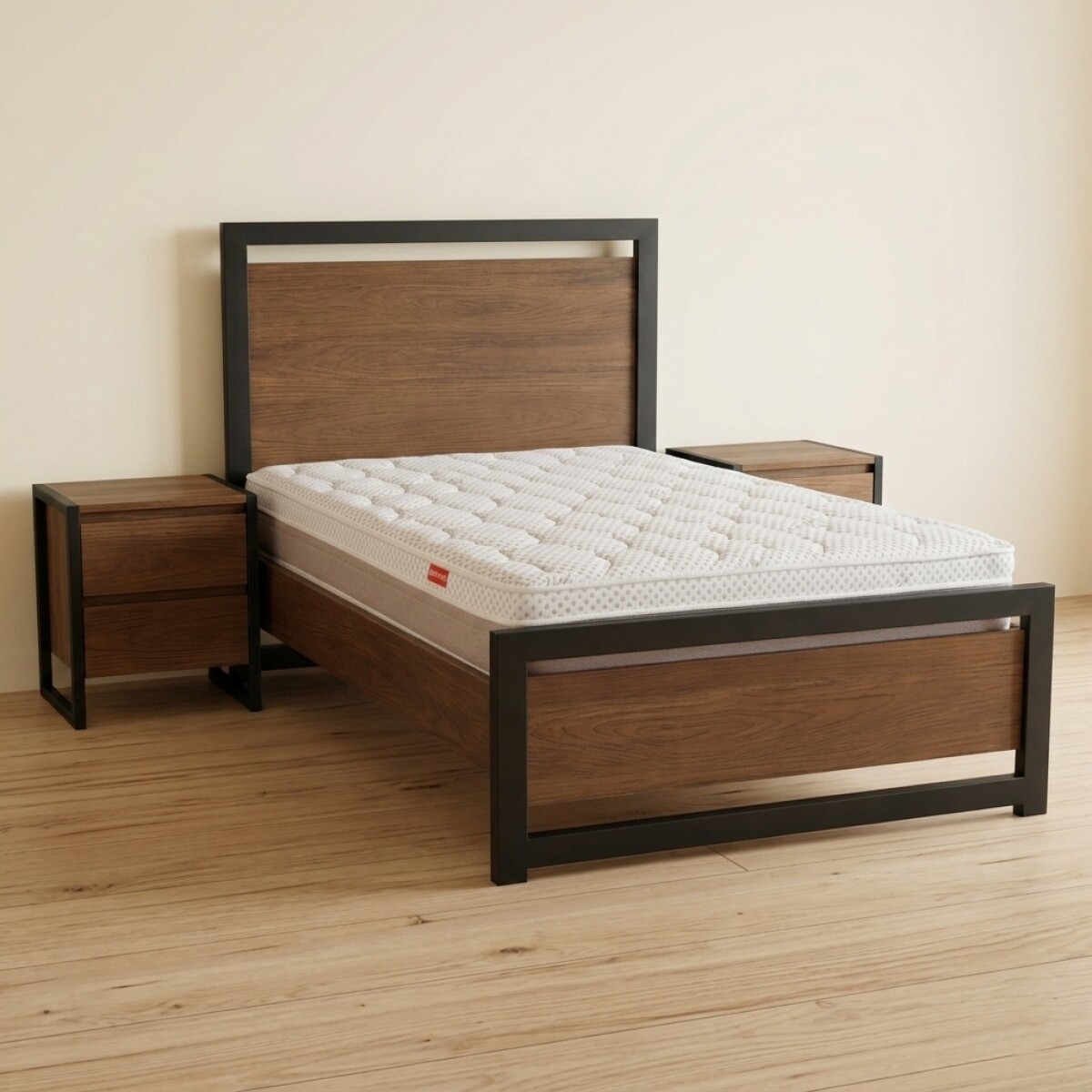 COLCHÓN - 1 1/2 PLAZA ESPUMA BLANCO IVORY ONE SIDE 