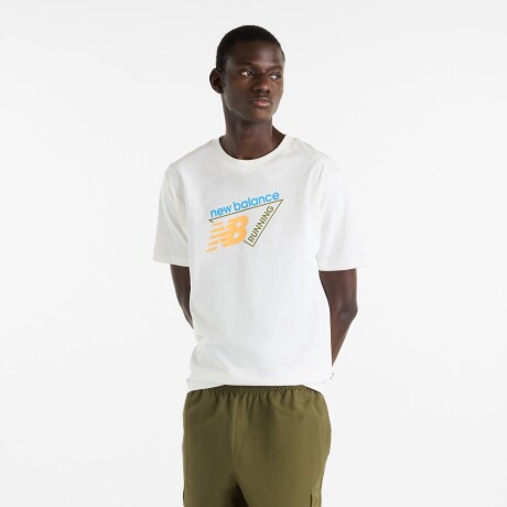 Remera New Balance de Hombre - Tri-Logo - MT61N1YVSST WHITE