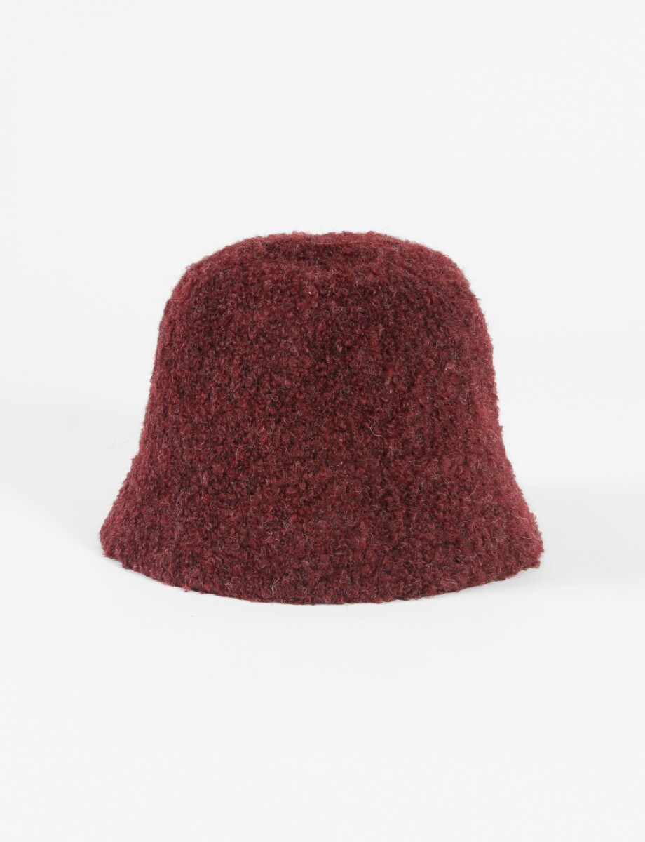 Gorro bucket - bordo 