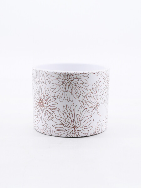 MACETA LAVANDA ESTAMPADO