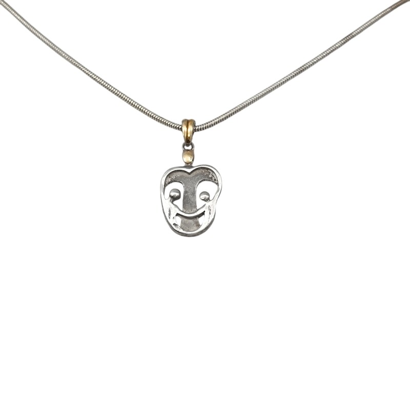 Dije Familia-Plata y Oro-Sin piedra-CP5288 sinpiedra