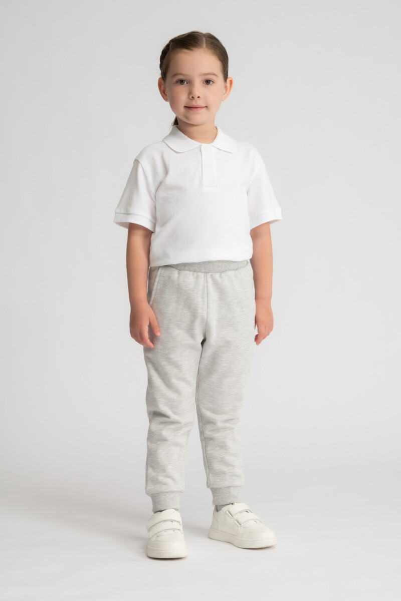 Pantalon deportivo gris - Gris Melange 