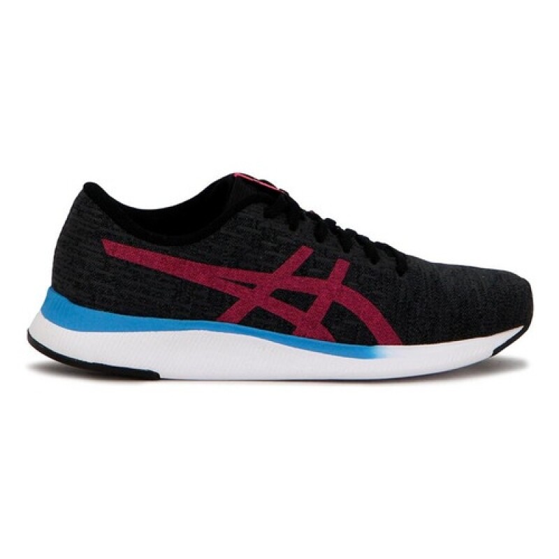 Championes Asics Streetwise para Mujer Negro/Rosado Negro