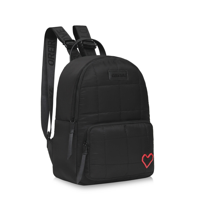 Mochila Las Oreiro Love Negro