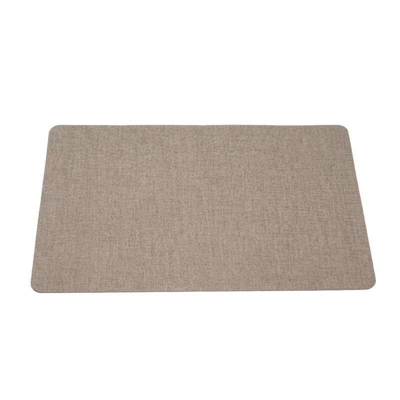 INDIVIDUAL RECT BEIGE COMB 30X45CM Unica