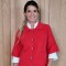 Cardigan Manchester Lambswool Rojo