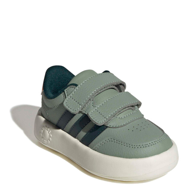 Championes de Niños Adidas Breaknet 3.0 Infantil Velcros Verde - Anaranjado