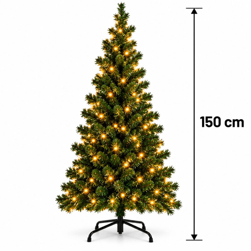 Árbol de Navidad con Luces cálidas - 150 cm Árbol de Navidad con Luces cálidas - 150 cm