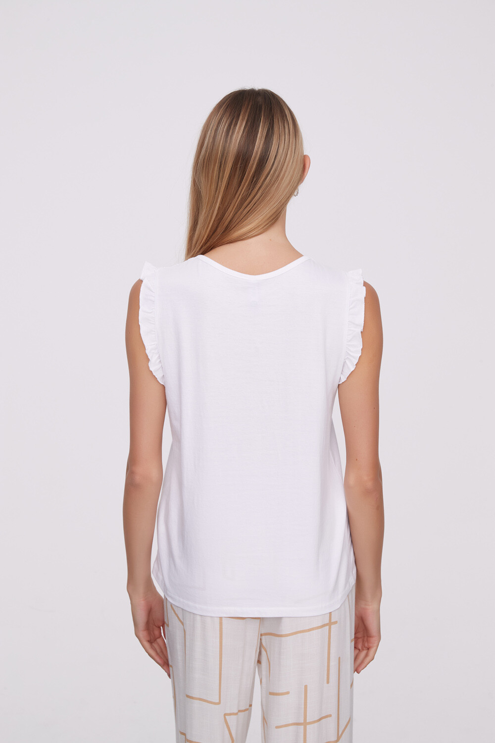 Musculosa Whitaker Blanco