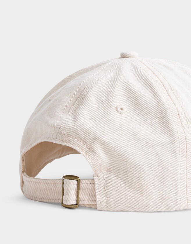 Caps Denim Gorra Denim Cherry - Blanco Crudo