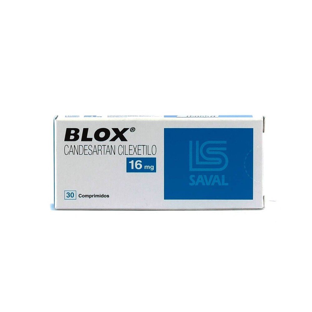 BLOX 16 MG. CJ X 30 COMPRIMIDOS única