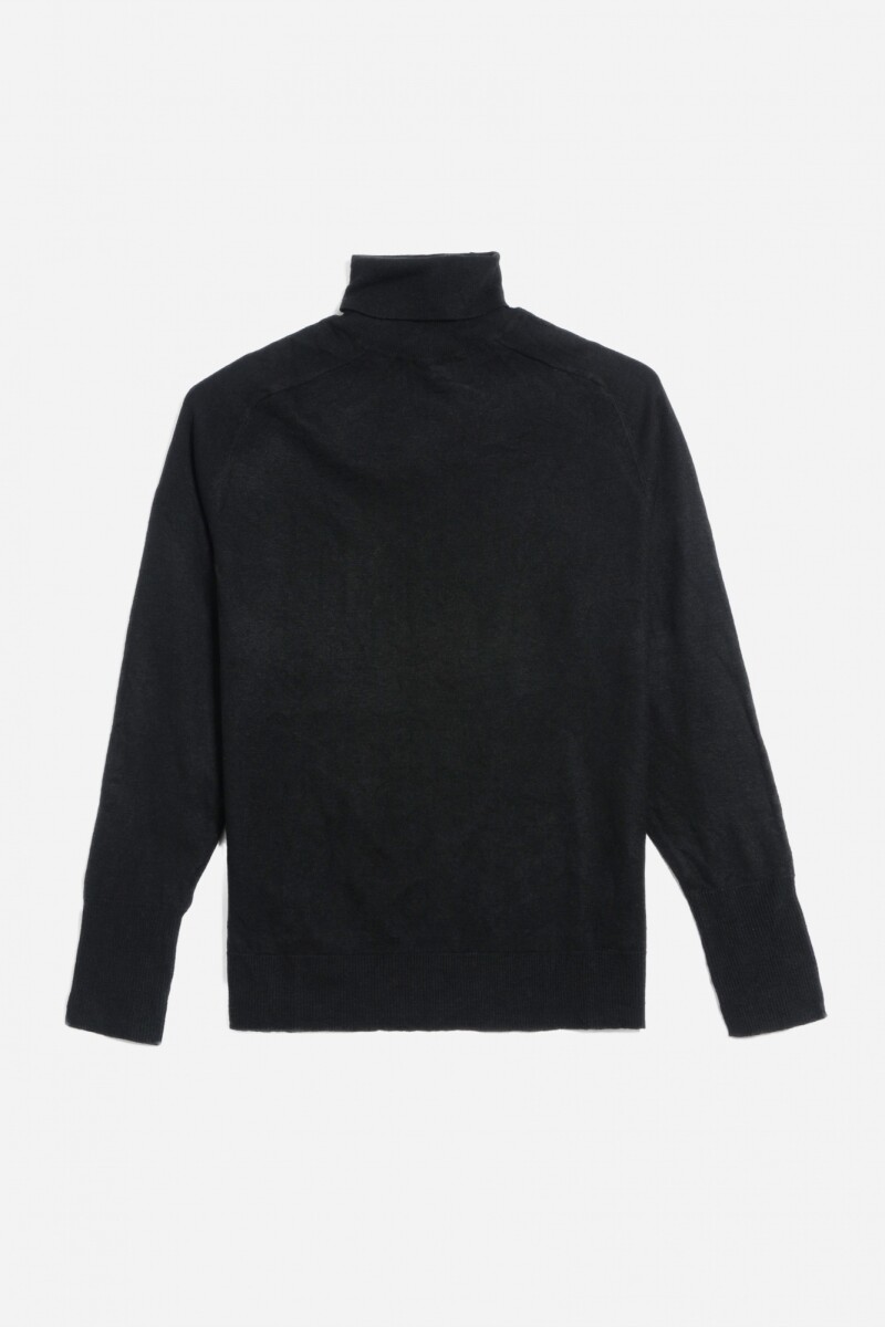 Sweater cuello rompeviento - Gris oscuro 
