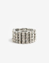 Anillos Medianos y Grandes Strass Anillo Elástico Strass - Cristal