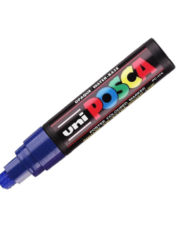 MARCADOR UNI POSCA 15 MM AZUL N/A