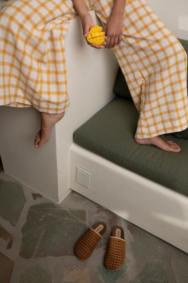 Pantalon escocés Yellow