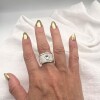 Anillo plata y oro Niña Anillo plata y oro Niña