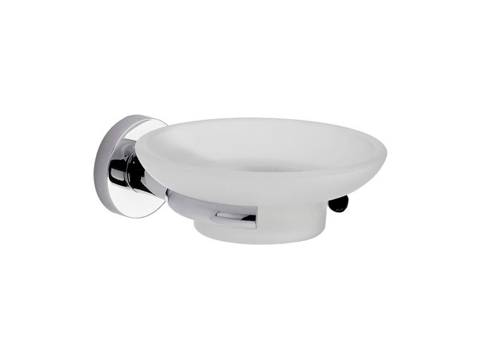 Metal Plateado Brillante Jabonera Para Aplicar Baño Metal 