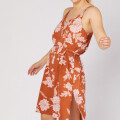 VESTIDO CORTO ISLA RUSTY Ladrillo