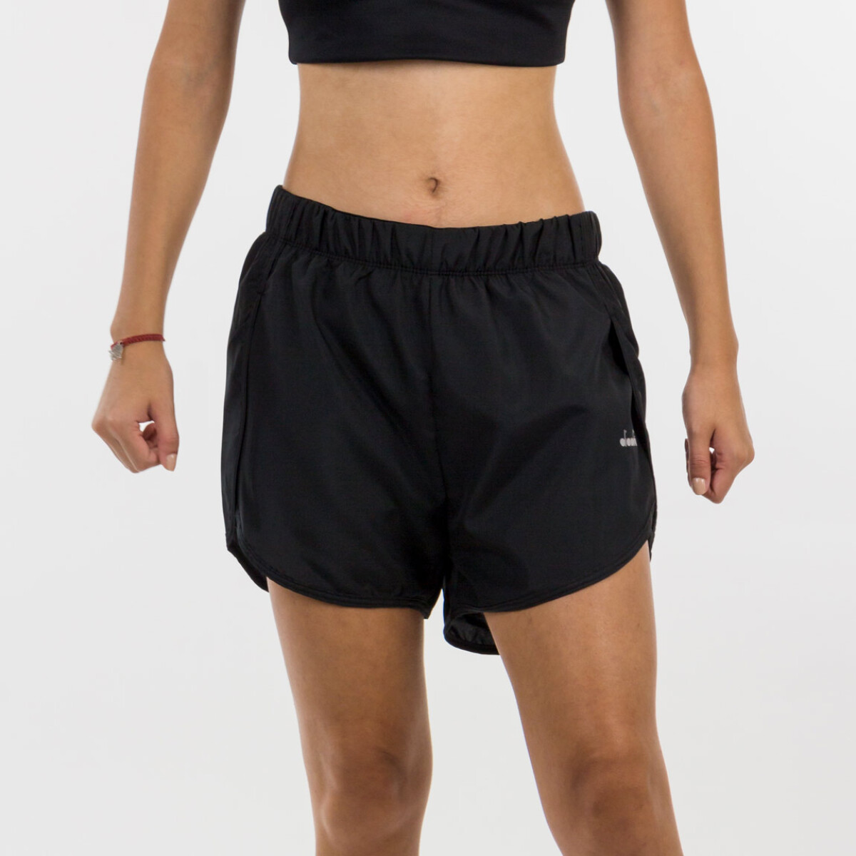 Diadora Dama Sport Short Ladies Dry Fit- Black - Negro 
