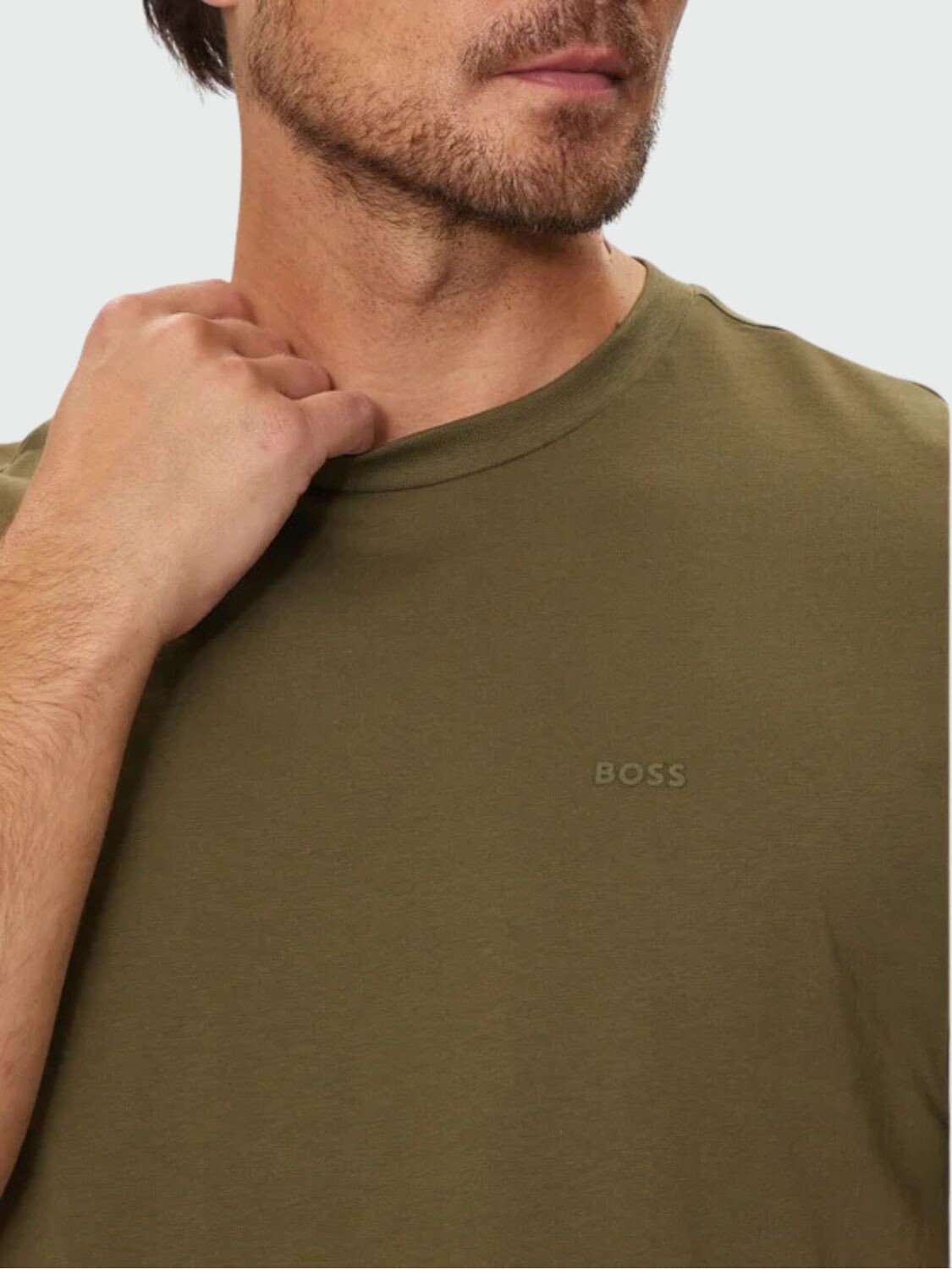 BOSS Black - Camiseta Thompson 15 Verde