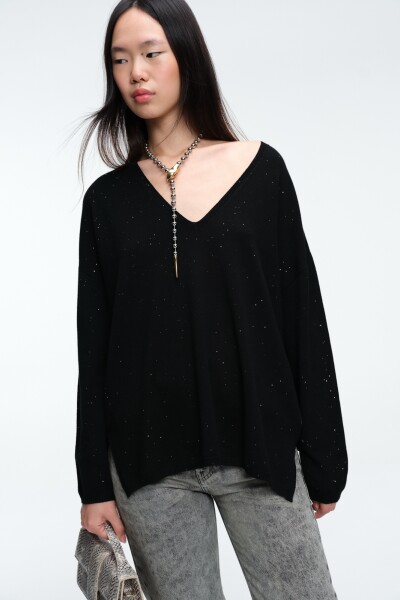 SWEATER V Negro