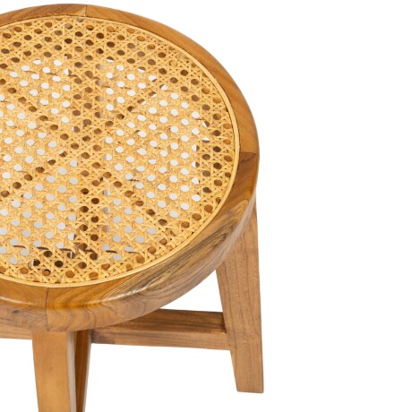 TABURETE TEX NATURAL/BEIGE MADERA 1