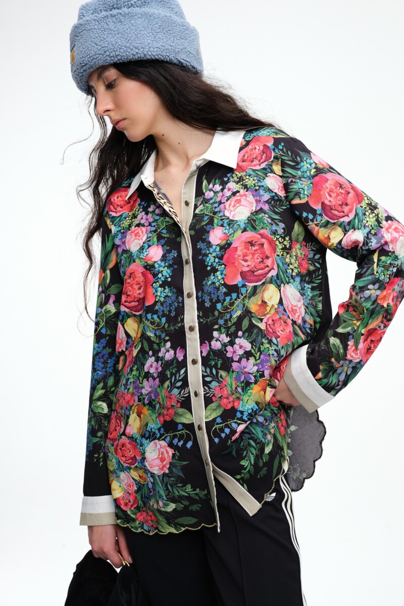 CAMISA Flores