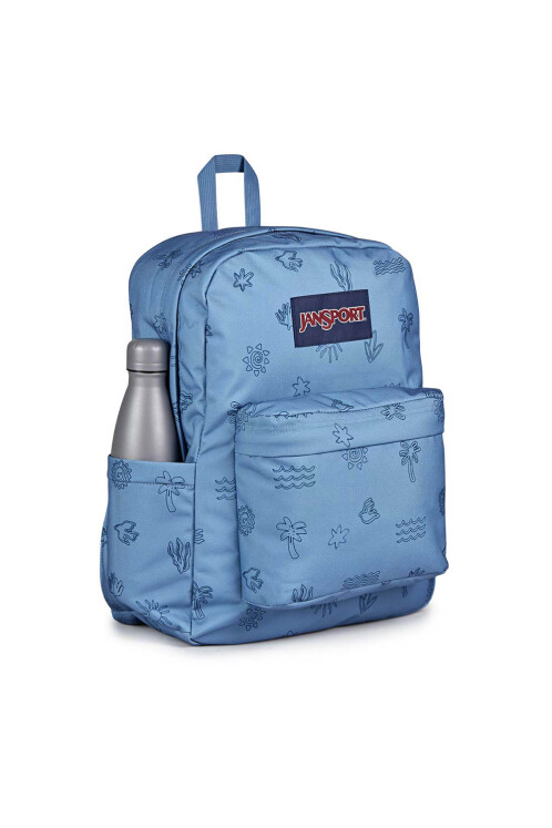 Mochila Portalaptop Superbreak Plus Sunny sketches Blue
