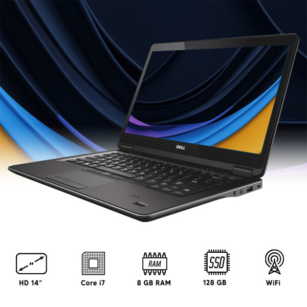 Notebook Dell Latitude E7450 I7/ 8 Gb Ram/ 128 Gb Ssd NOTEBOOK RFPL DELL E7450 I7/8/128/14