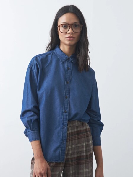 CAMISA D.CASSIN OPALITA INDIGO