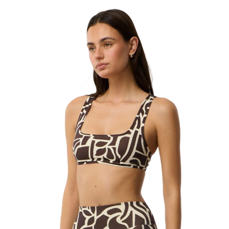 Corpiño Rip Curl Sseries Crop - Marrón Corpiño Rip Curl Sseries Crop - Marrón