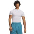 UA HG Elite Comp SS-GRN WHT-100