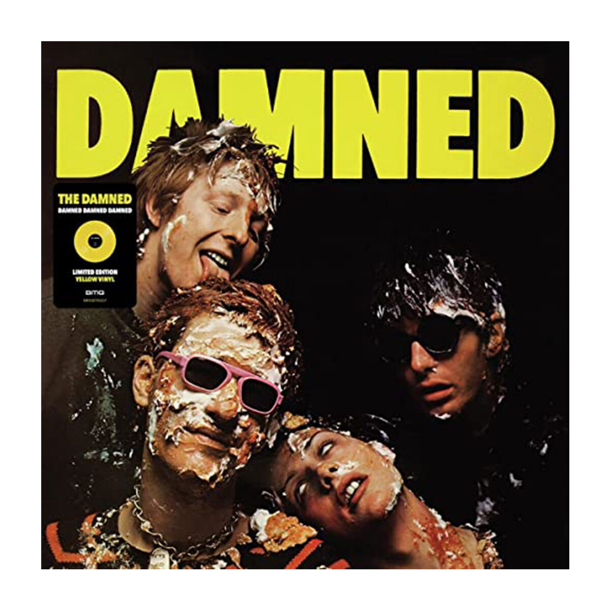 The Damned Damned, Damned . Lp Amarillo - Vinilo 