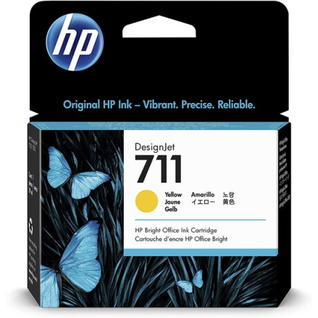 HP CZ132A 711 YELLOW 29ML T120/T520/T530/T130 UK 2564