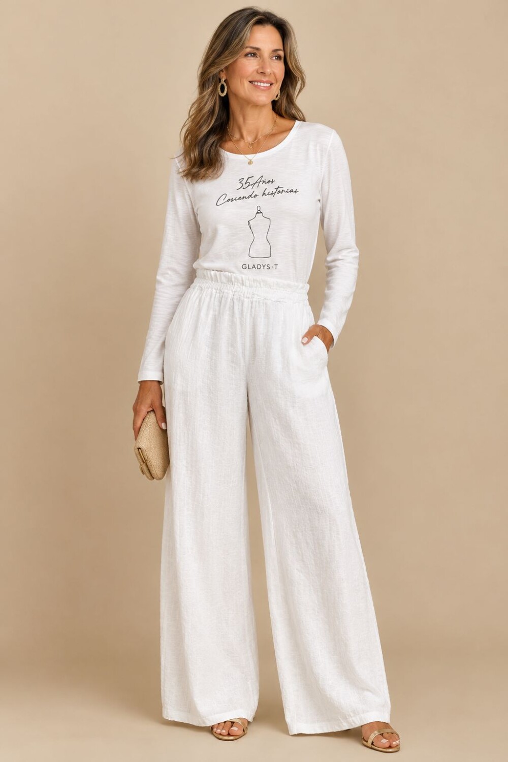 PANTALON BRISA Blanco