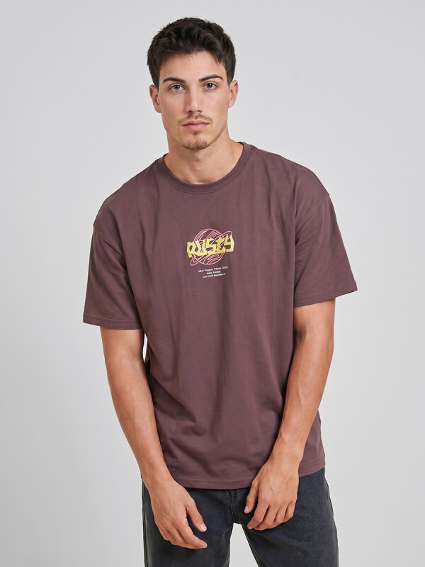 T-SHIRT JULEN RUSTY MarrÓn