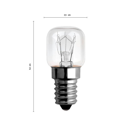 LAMPARA FILAMENTO<br /> INCANDESCENTE ST26 PARA LAMPARA<br /> <br /> DE SAL Lámpara Filamento Incandescente E14 ST26