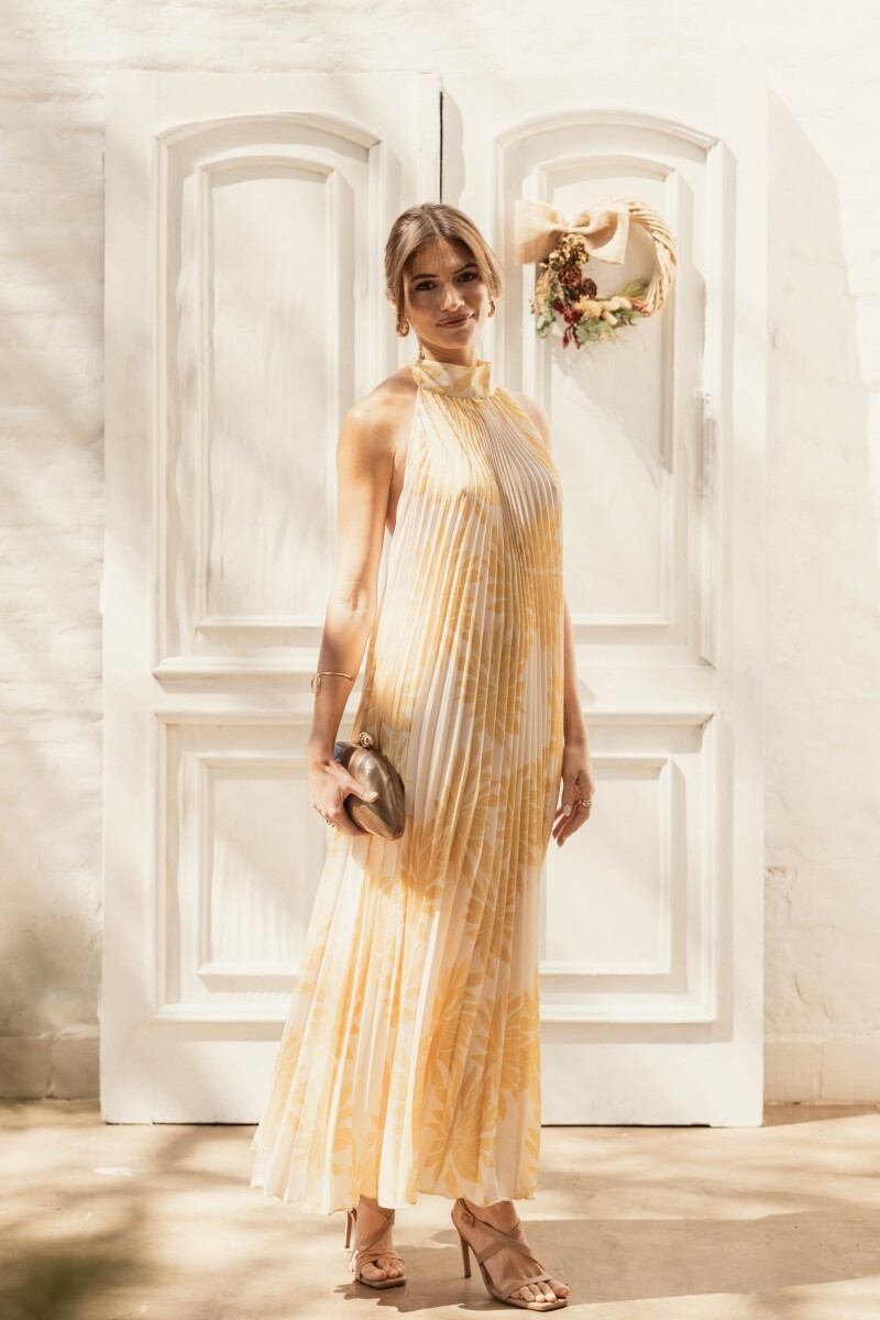 VESTIDO MARIANNA GOLD SPRING BOUQUET VESTIDO MARIANNA GOLD SPRING BOUQUET