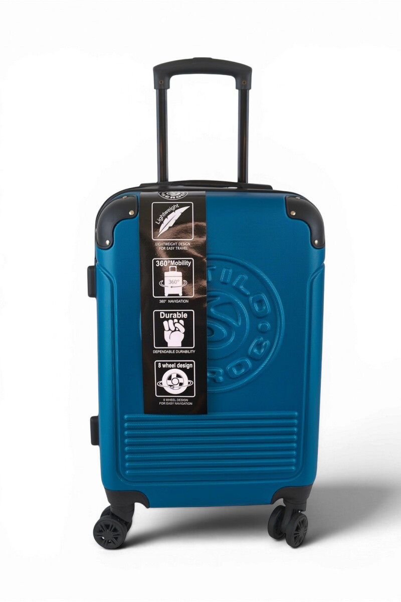 Carry on - Valija chica ABS (fibra) de 20" Azul