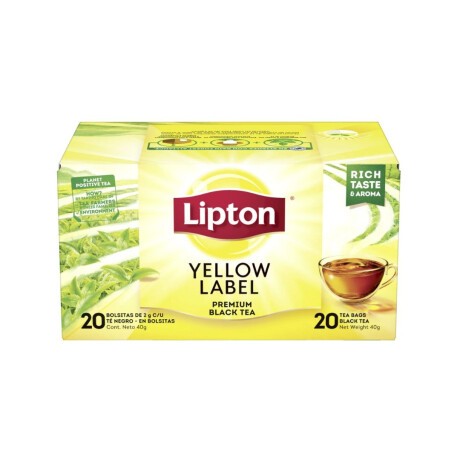 TE LIPTON X20U YELLOW LABEL TE LIPTON X20U YELLOW LABEL