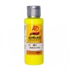 PINTURA ACRILICA ARTISTICA DIBU 60 ML. DIFERENTES COLORES COLOR AMARILLO FLUO 261