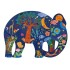 PFORM150 Puzzle Arte 62x46 Cm 150 Pcs 6+ Djeco - Elefante